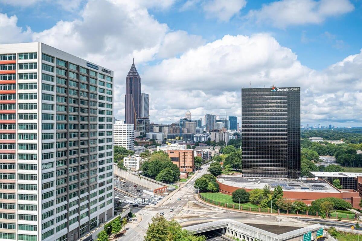 Villa Atl Downtown 2Br King Bed Free Parking Lm1003 à Atlanta Extérieur photo